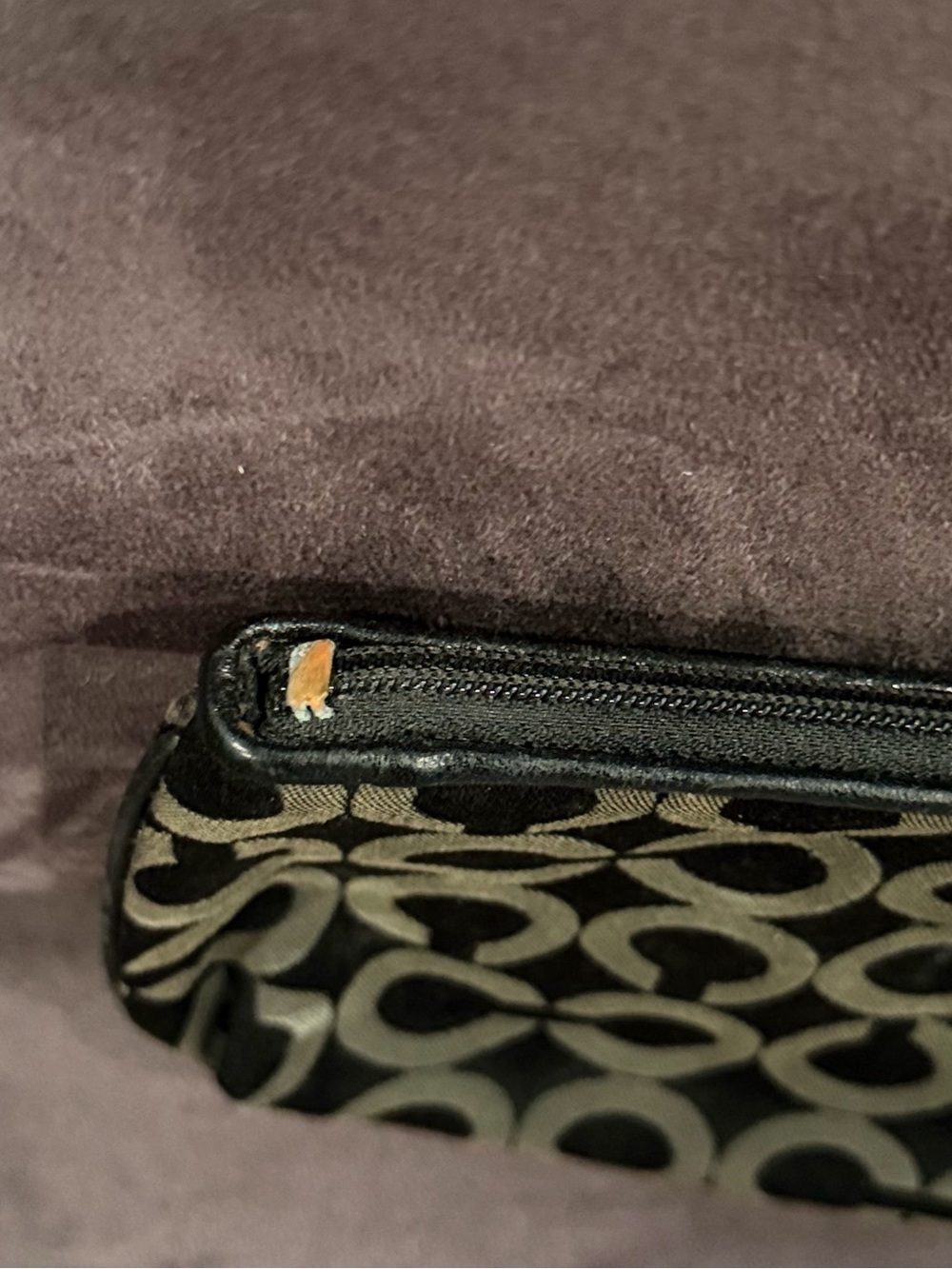 Coach Wristlet Black Clutch - Picture 6 of 8